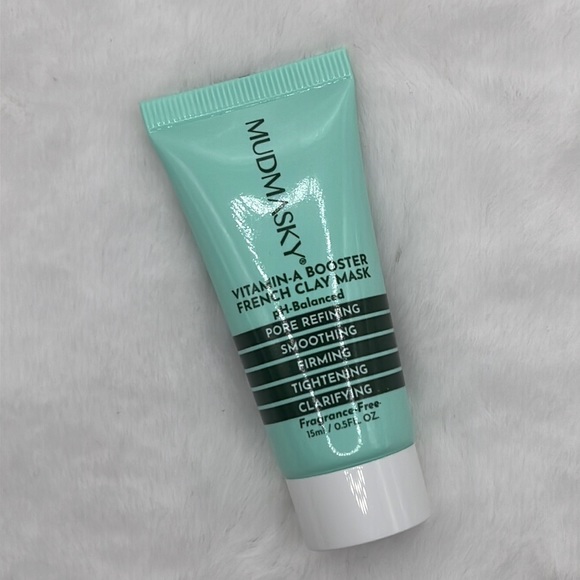 4/$25 Mudmasky Vitamin A Booster French Clay Mask Mini/Travel Size - Picture 1 of 3